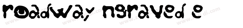Broadway Engraved Re字体转换